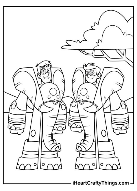 Wild Kratts Coloring Page Free Printable Coloring Pages For Kids ...