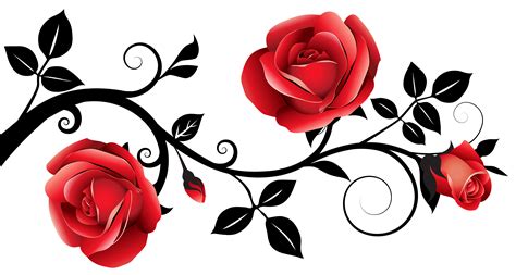 Free Clipart Red Roses | Free download on ClipArtMag