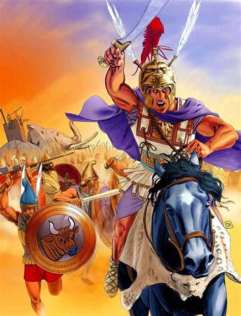 Alexander the Great leading the Macedonian Greeks | Greek history ...