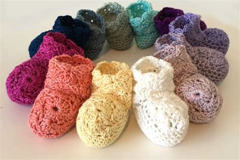 Crochet Baby Booties Archives - Ideas for DIY