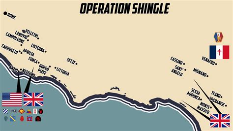 Operation Shingle Map Order Of Battle by Fraztov on DeviantArt