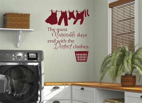 Laundry Room Decor Wall Art Matt Vinyl Decal Laundry - Etsy