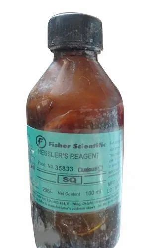 Nessler S Reagent at Rs 260/bottle | Osmanabad | ID: 22919286433