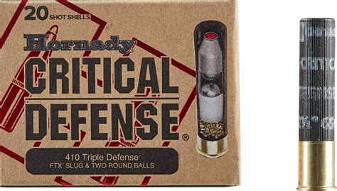 Hornady Critical Defense® .410 Bore Shotshells | Academy