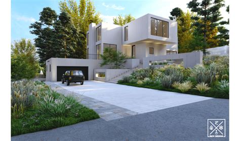 Modern Home Landscape Design | Scott Simpson Design + Build