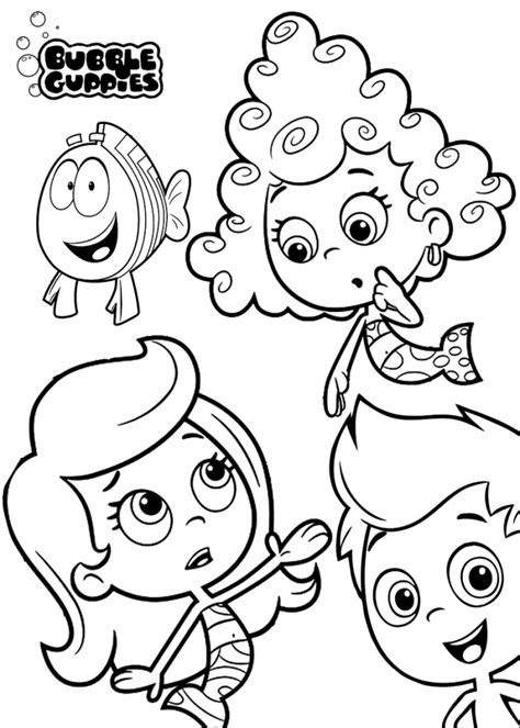 Bubble Guppies Coloring Pages - Best Coloring Pages For Kids