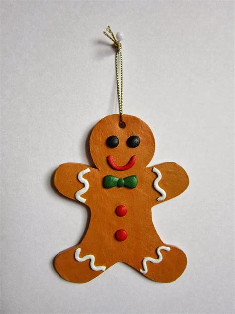 The Craft-Arty Kid (Old blog): Gingerbread Men Ornaments