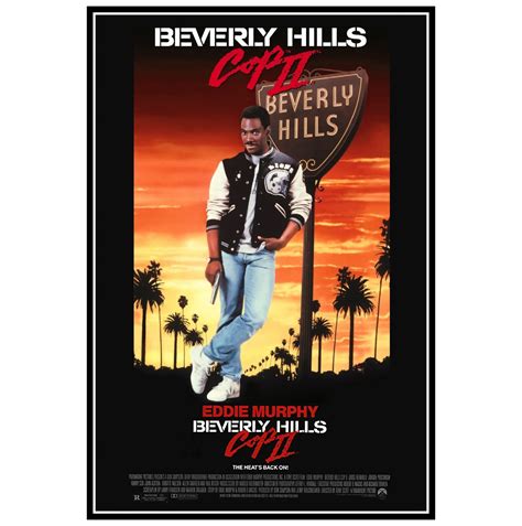 Beverly Hills Cop 2 Movie Poster Print and Canvas Print | Etsy