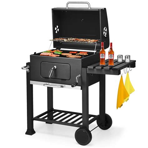 Costway Charcoal Grill Barbecue BBQ Grill Outdoor Patio Backyard ...