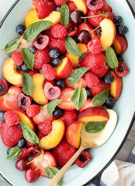 Summer Fruit Salad Recipe - Love and Lemons