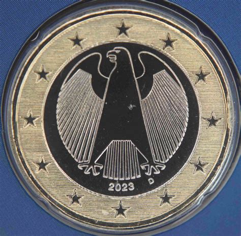 Germany 1 Euro Coin 2023 D - euro-coins.tv - The Online Eurocoins Catalogue