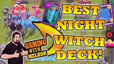 Best Night Witch Deck CLASH ROYALE NIGHT WITCH DECK Undefeated Night ...