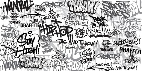 Details more than 86 black and white graffiti wallpaper latest - in ...