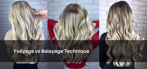 Foilyage Vs Balayage Technique - The Hair Boutique Exeter