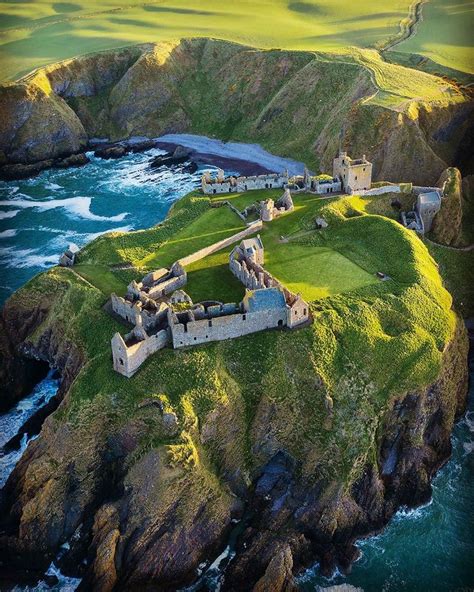 Dunnottar Castle, Stonehaven, Scotland, United Kingdom, Hamlet ...