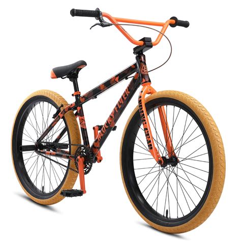 SE Blocks Flyer 26-inch BMX Freestyle Bike-Orange Camo | J&R Bicycles ...