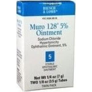 Muro-128 5% Eye Ointment 2X3.5Gm