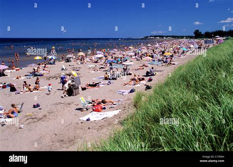 Canada, New Brunswick, Shediac, Parlee Beach Stock Photo - Alamy