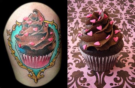 Nerd Tattoos: Cupcake Tattoos