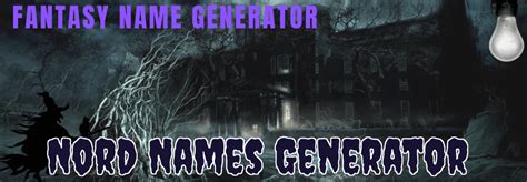 Nord Names Generator