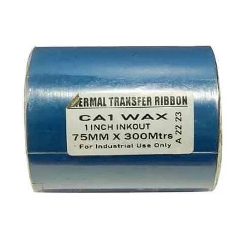 Resin Thermal Transfer Ribbon, Applicable Machine Type: Printer Head ...