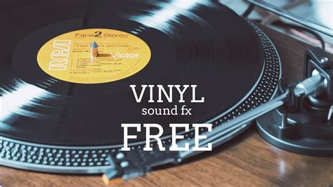 VINYL SOUND EFFECTS FREE - YouTube