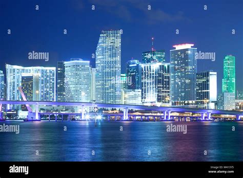 Downtown skyline, Miami, Florida, USA Stock Photo - Alamy