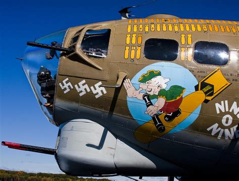 B-17 Nose Art | B-17 Nose Art. Collings Foundation B-17, Lin… | Flickr