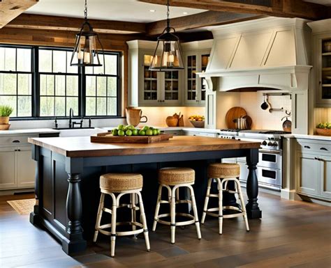 10 Stunning Farmhouse Islands to Inspire Your Kitchen Vision - Audrey ...