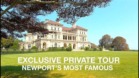 THE BREAKERS - ULTIMATE PRIVATE MANSION TOUR, NEWPORT, RHODE ISLAND ...