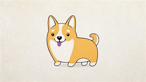 Cartoon Dog Drawing Cute | DRAW IT OUT