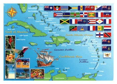 Caribbean Map