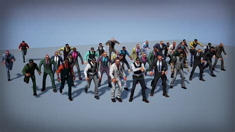 Agents Characters Pack in Characters - UE Marketplace