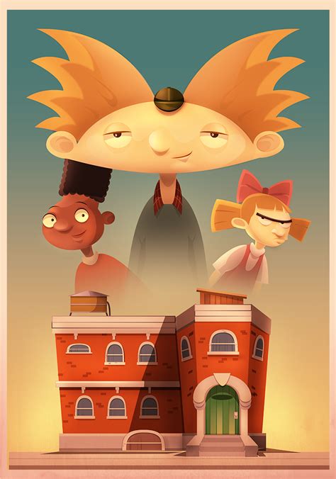 Hey Arnold! Poster Fan Art on Behance