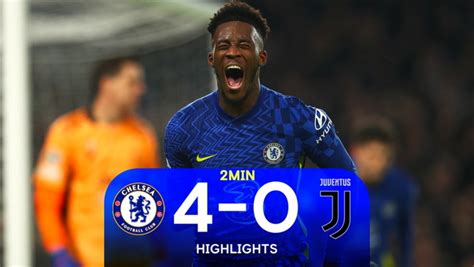 Chelsea 4-0 Juventus (H) | UEFA Champions League Highlights | Video ...