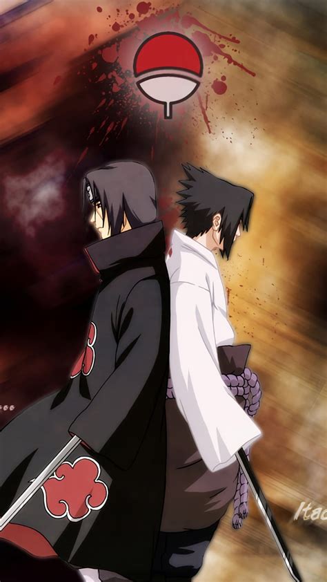 Itachi Uchiha And Sasuke Uchiha Wallpaper