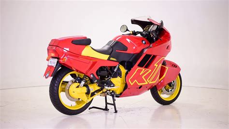 1991 BMW K1 RED YELLOW USED - YouTube