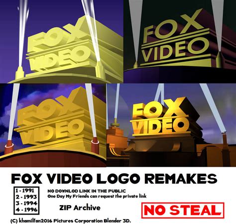 Fox Video Logo Remakes by khamilfan2016 on DeviantArt