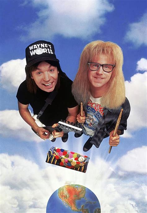 MIKE MYERS and DANA CARVEY in WAYNE'S WORLD -1992-. Photograph by Album