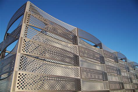 Perforated Metal Screen Facade