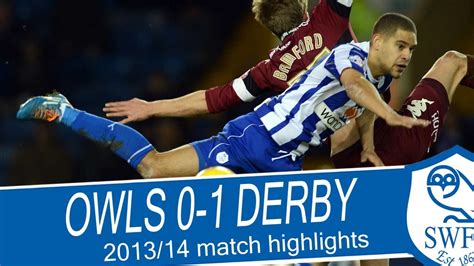 Sheffield Wednesday v Derby County | 2013/14 match highlights - YouTube