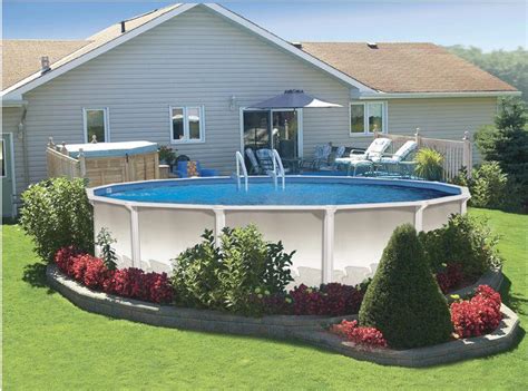 Above Ground Pool Landscaping Ideas - Pool and Landscape