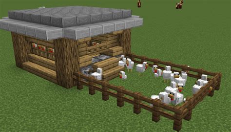 Realistic Chicken Coop Minecraft Map