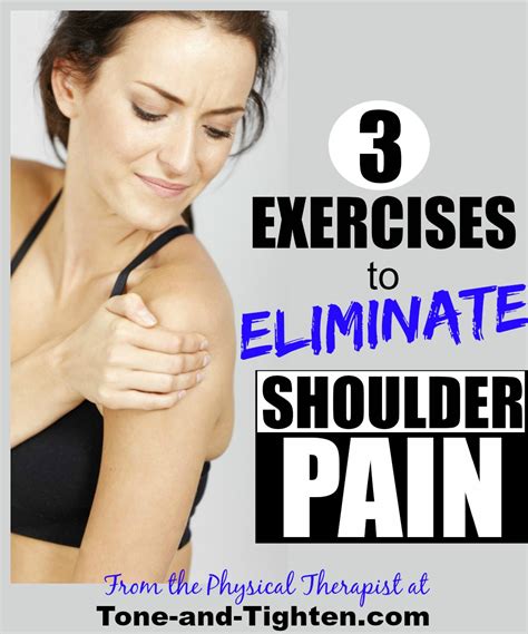 Best Exercises To Eliminate Shoulder Pain