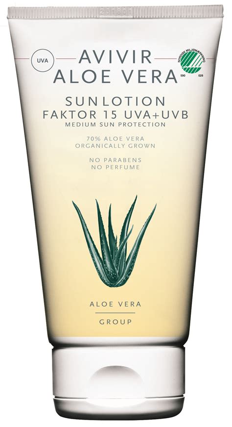 Avivir Aloe Vera Sun Lotion SPF 15 150 ml - MEDS.se