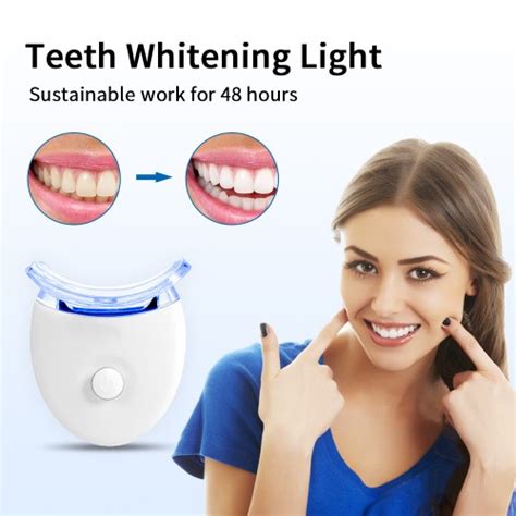 Dental Teeth Whitening Built-in 5 LEDs Lights Accelerator Light Mini ...