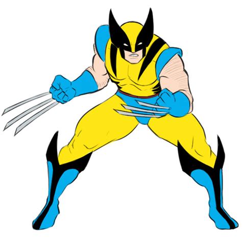 How to Draw Wolverine - Easy Drawing Art