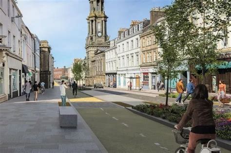 First look at 'attractive' Ayr town centre plans as 19 streets set to ...