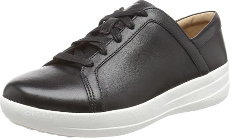 FitFlop Damen F-Sporty II Lace Up Sneakers-Leather Sneaker: Amazon.de ...