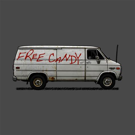 Free Candy Van - Creepypasta - T-Shirt | TeePublic